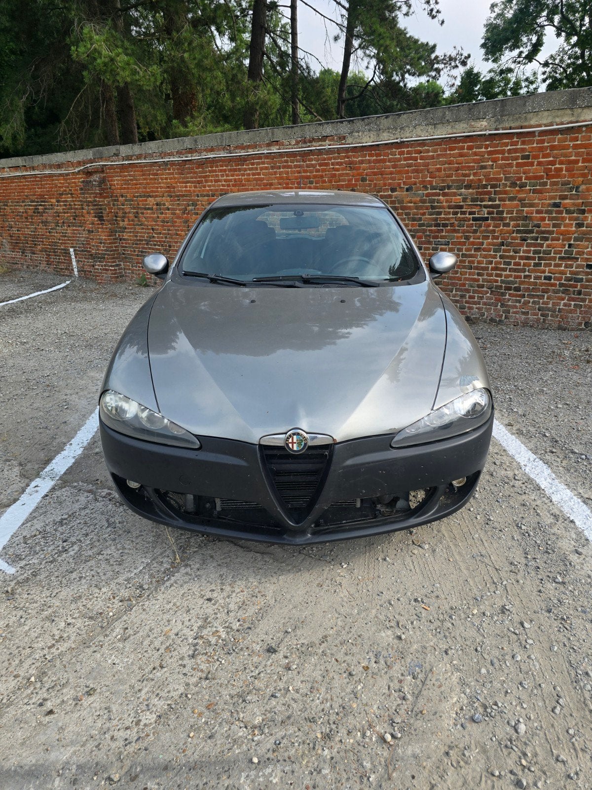Alfa Romeo 147, Voorwielaandrijving, Stof, Zwart, 5 deurs