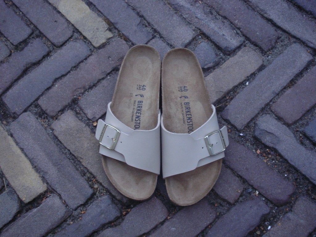 Birkenstock Catalina beige 40 Nu gratis verzending per post, Neuf, Beige, Envoi, Sandales de bain