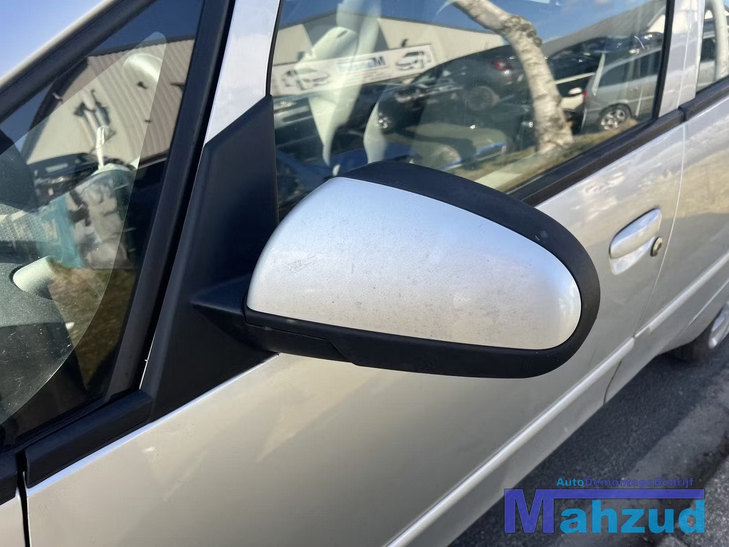 Mitsubishi colt 6 grijs 16H spiegel links 2004-2014, Info@mitsubishi-motors.com, Gebruikt, Mitsubishi Motors Corporation, Mitsubishi