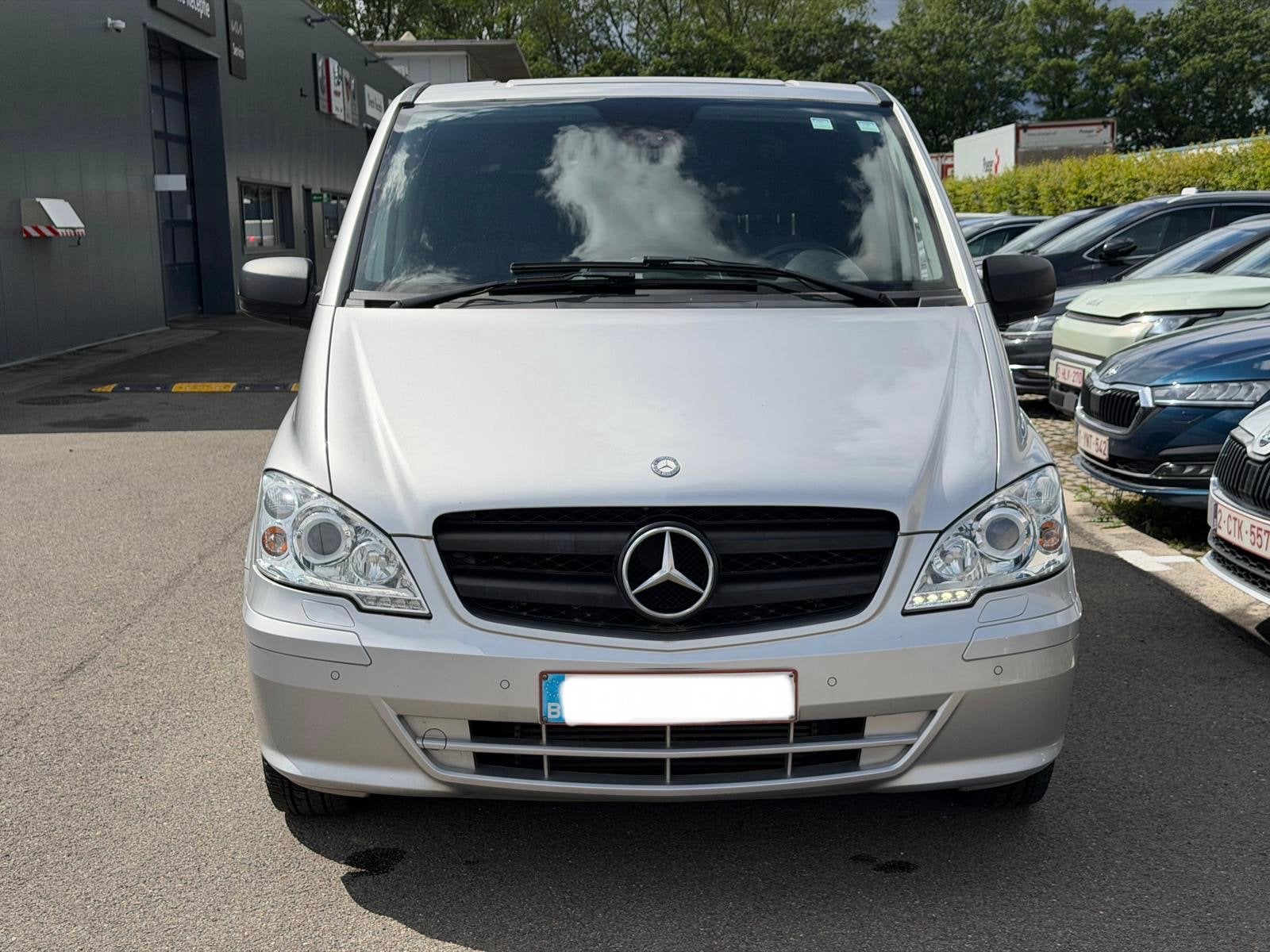 Mercedes Vito 2.2D– 04/2014– 208.000km– Gekeurd voor verkoop, Auto's, Euro 5, Zwart, Parkeersensor, Bedrijf