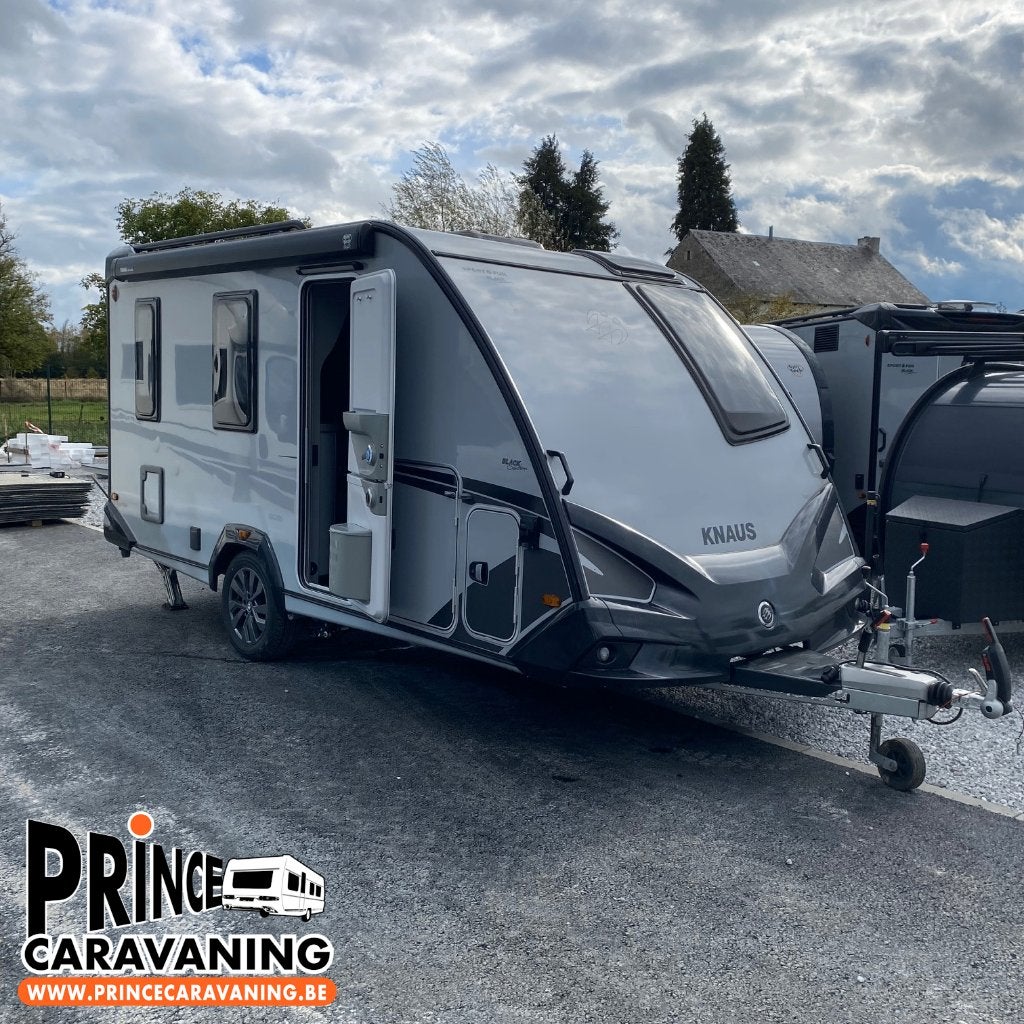 Knaus Sport & Fun 480 QL Black Edition - Prince Caravaning, Jusqu'à 4, 6 à 7 mètres, Entreprise, Roue de secours