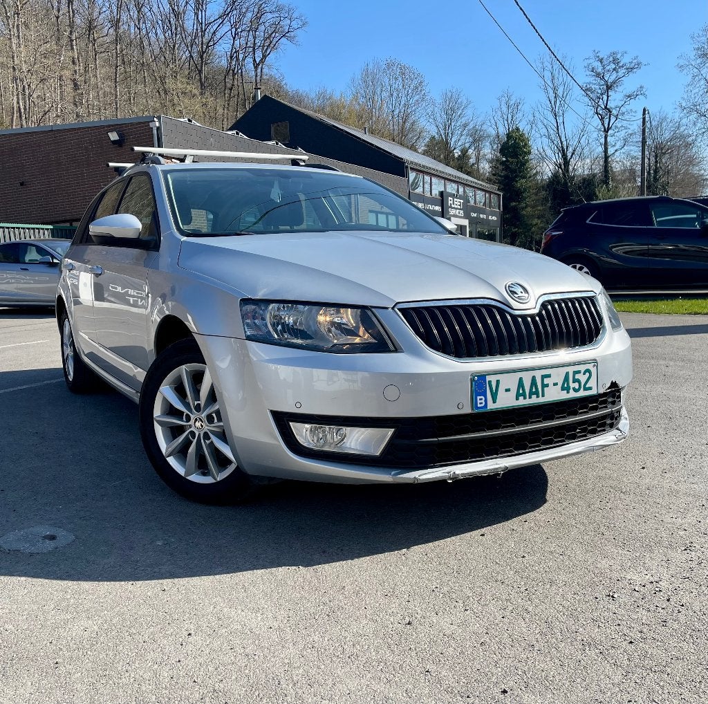 Skoda octavia break 02/2017 1.0tsi 85kw full clim gps, Auto's, Voorwielaandrijving, Stof, Bedrijf, 5 deurs