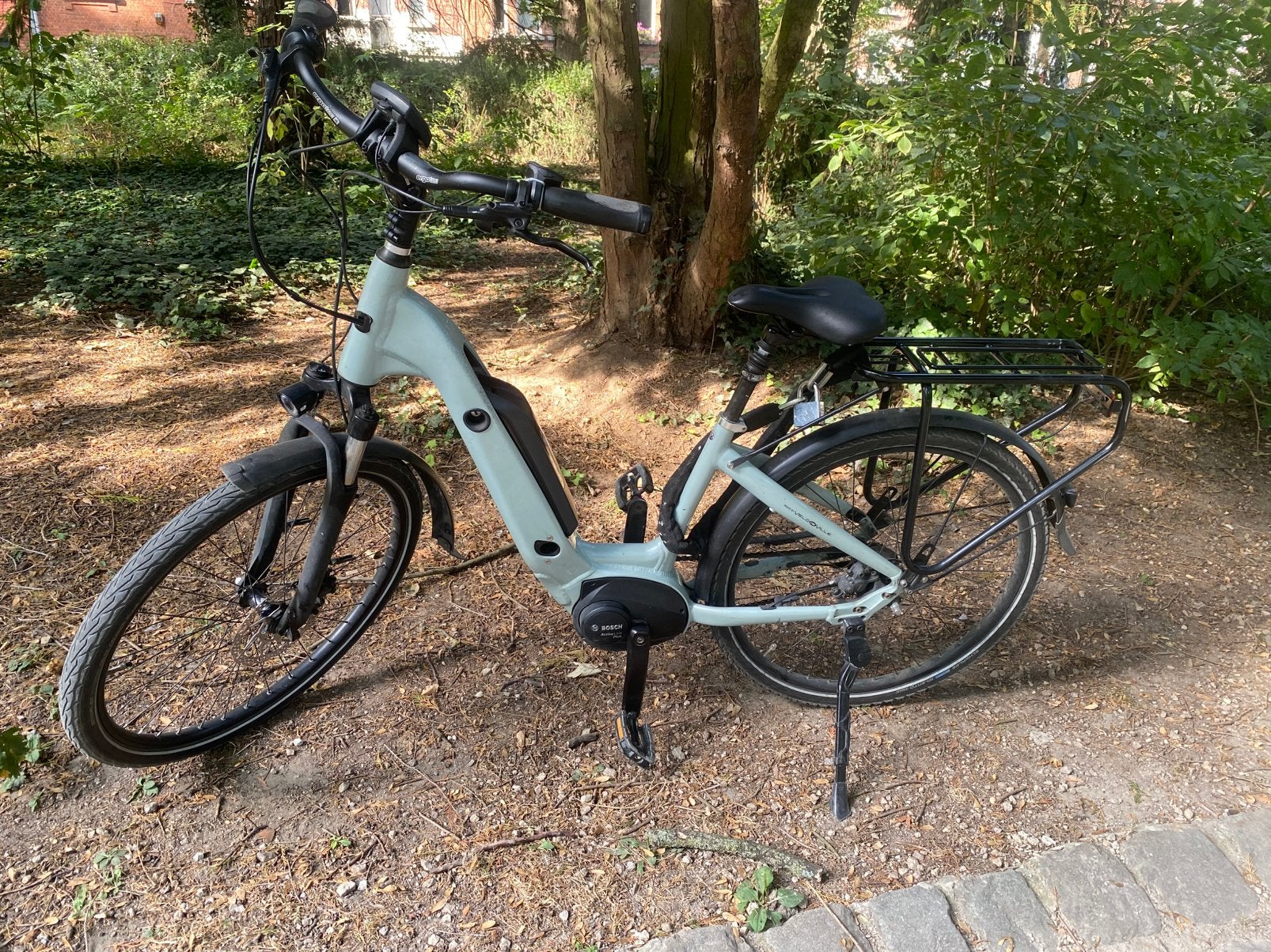 Elektrische stadsfiets, Fietsen en Brommers, Ophalen, Gebruikt