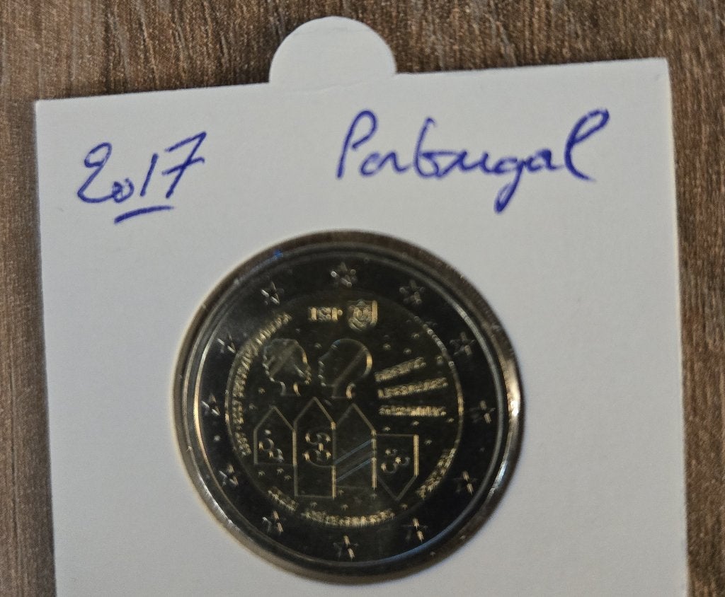 PIECE COMMEMORATIVE 2 € PORTUGAL 2017, Timbres & Monnaies, Enlèvement ou Envoi, Portugal, 2 euros, Série