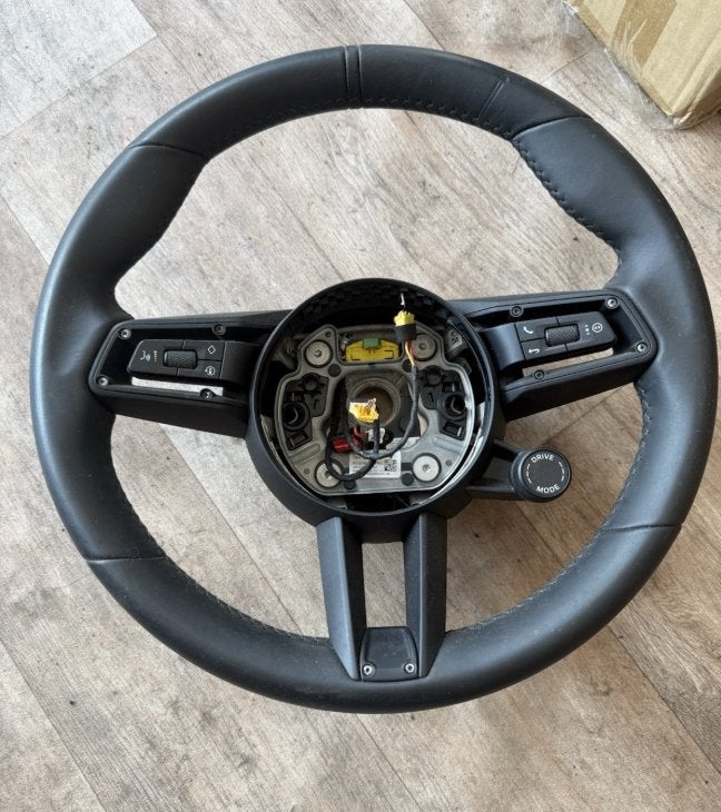 Origineel Porsche Taycan Sport stuurwiel in perfecte staat, Auto-onderdelen, Besturing, Ophalen, Gebruikt, Porsche