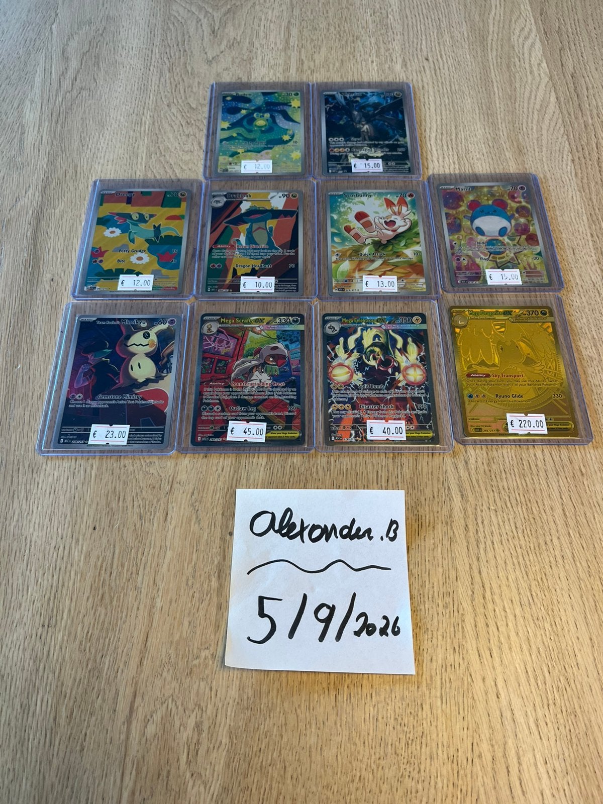 Pokemon kaarten van : Ascended Heroes, Enlèvement ou Envoi, Comme neuf