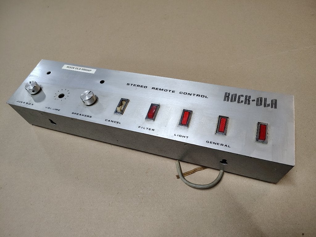 Remote Controller/ Afstandsbediening Rock-ola (Div) jukebox, Verzamelen, Automaten | Jukeboxen, Verzenden