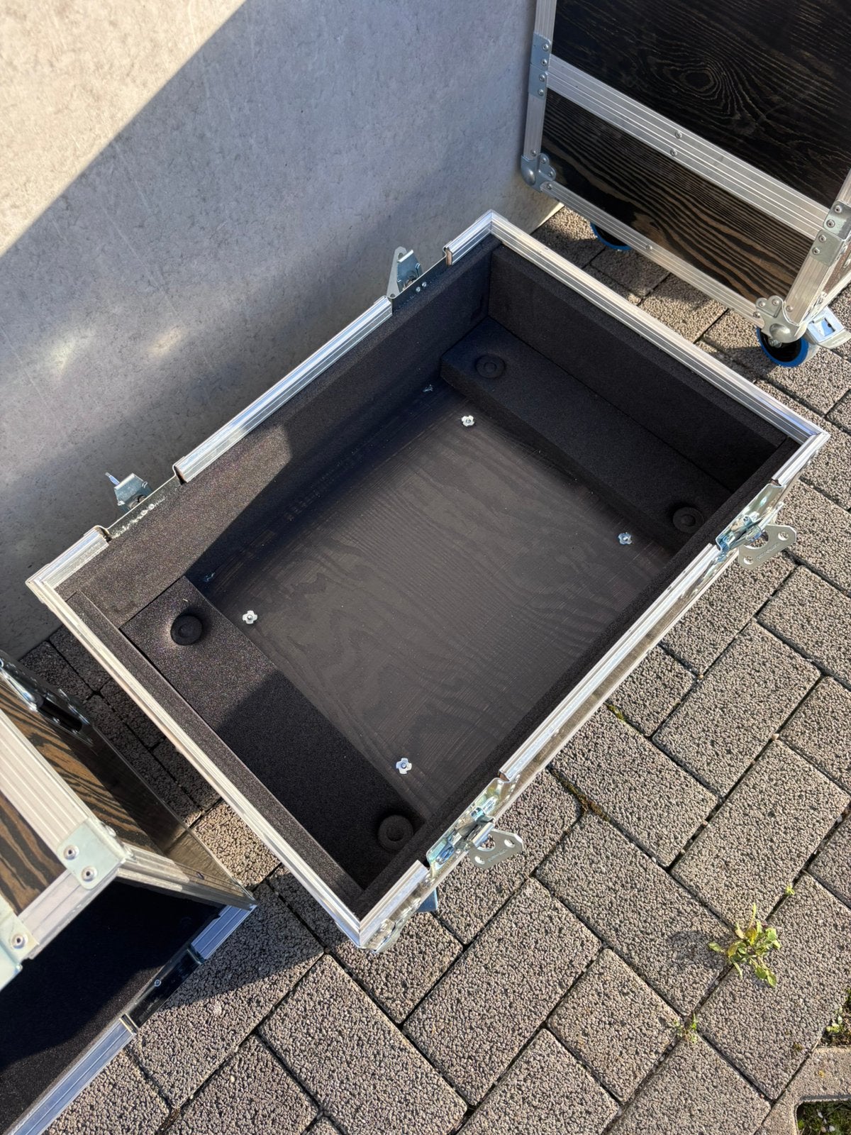 2 heavy duty flightcases - gebruikt door Testament, Muziek en Instrumenten, Ophalen of Verzenden, Gebruikt, Speaker of Versterker