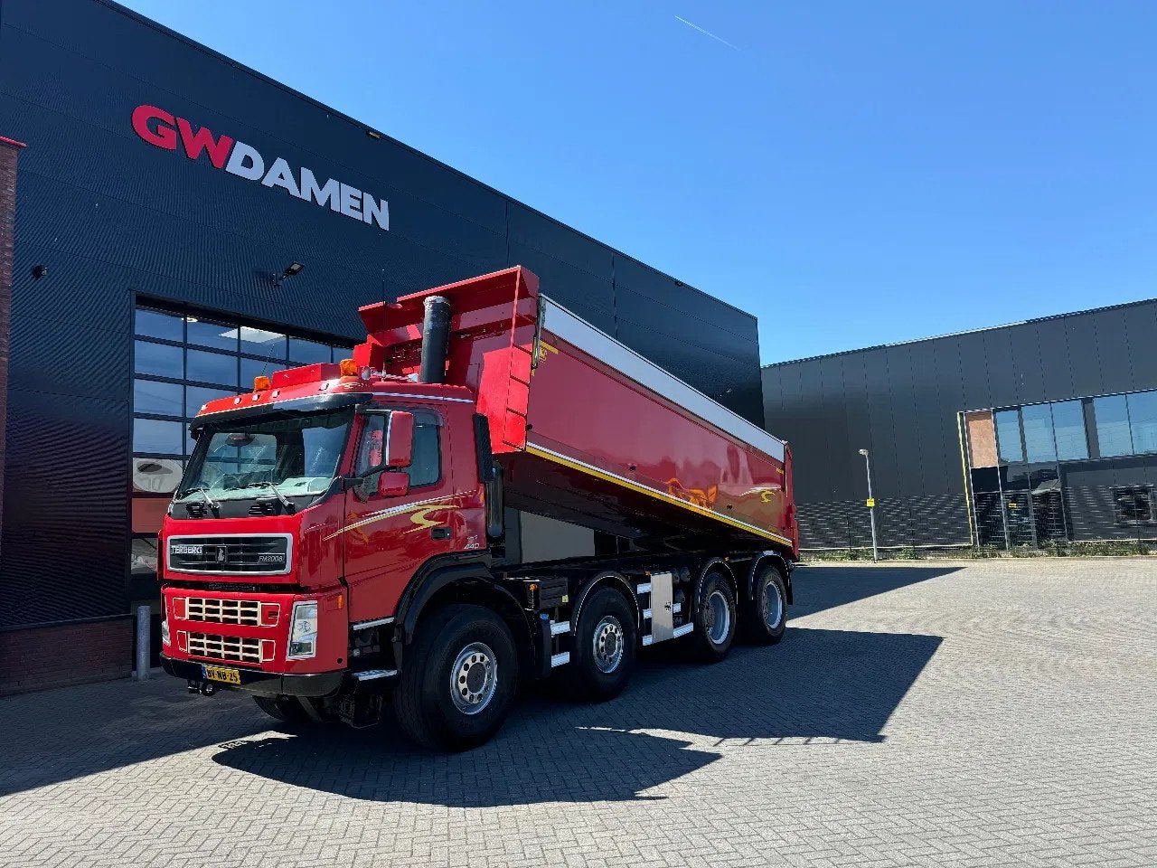 Terberg FM 2000 8x8 Euro 5 (année de construction 2008), Autos, Camions, Achat, ABS, Air conditionné, Cruise Control, Rétroviseurs électriques