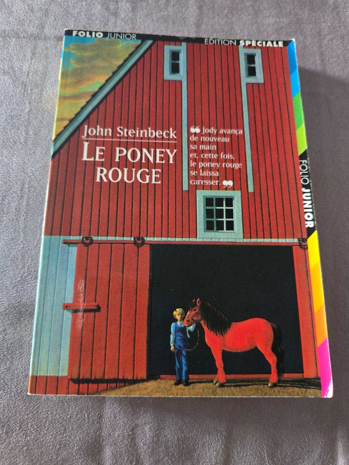 Le poney rouge, Ophalen of Verzenden, Zo goed als nieuw, John Steinbeck