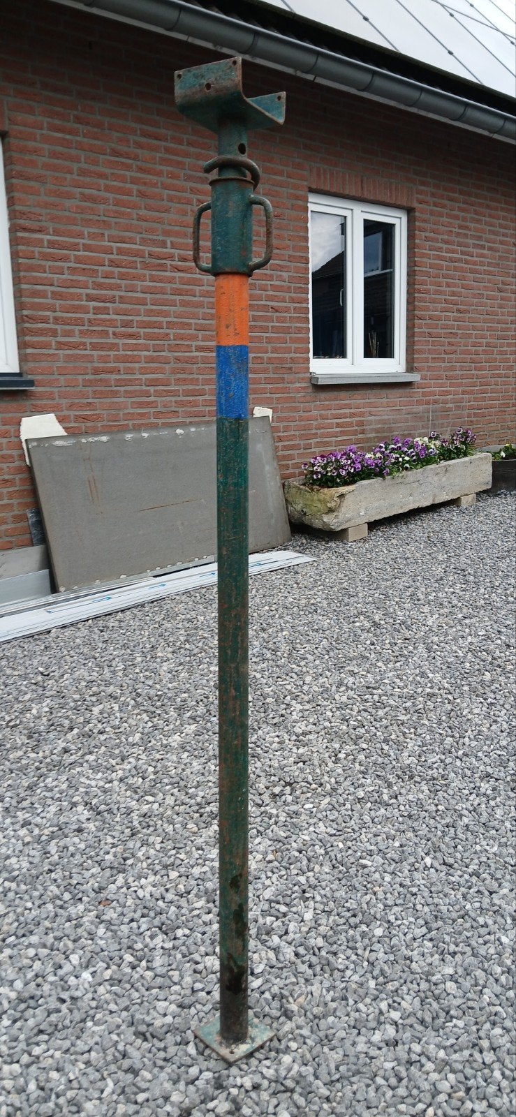 Bouwstempels / Verstelbare schroefstempels / Stutten, Ophalen