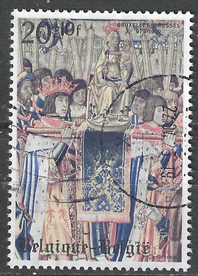 Belgique 1979 - Yvert 1931 /OBP 1935 - Tapisseris arti (ST), Envoi, Affranchi, Oblitéré, Art