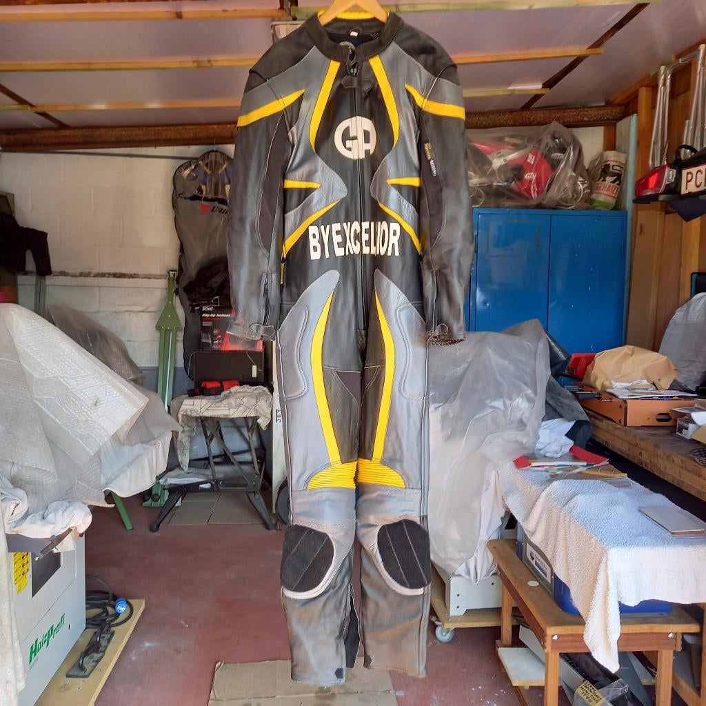 combinaison moto cuir, Enlèvement ou Envoi, Seconde main, Hommes, Combinaison