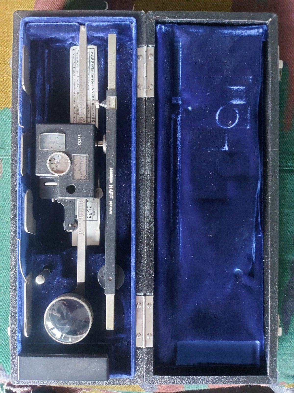 planimètre, Bricolage & Construction, Instruments de mesure, Enlèvement ou Envoi, Comme neuf, Autres appareils de mesure ou compteurs