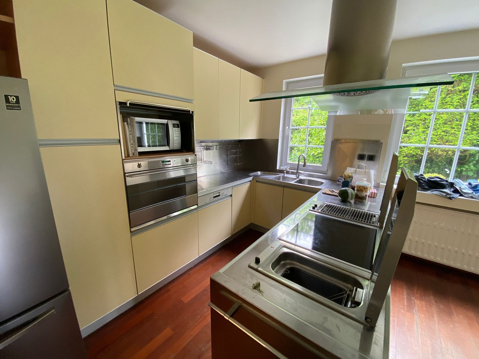 Cuisine full equipé, Maison & Meubles, Enlèvement, Comme neuf, Jaune