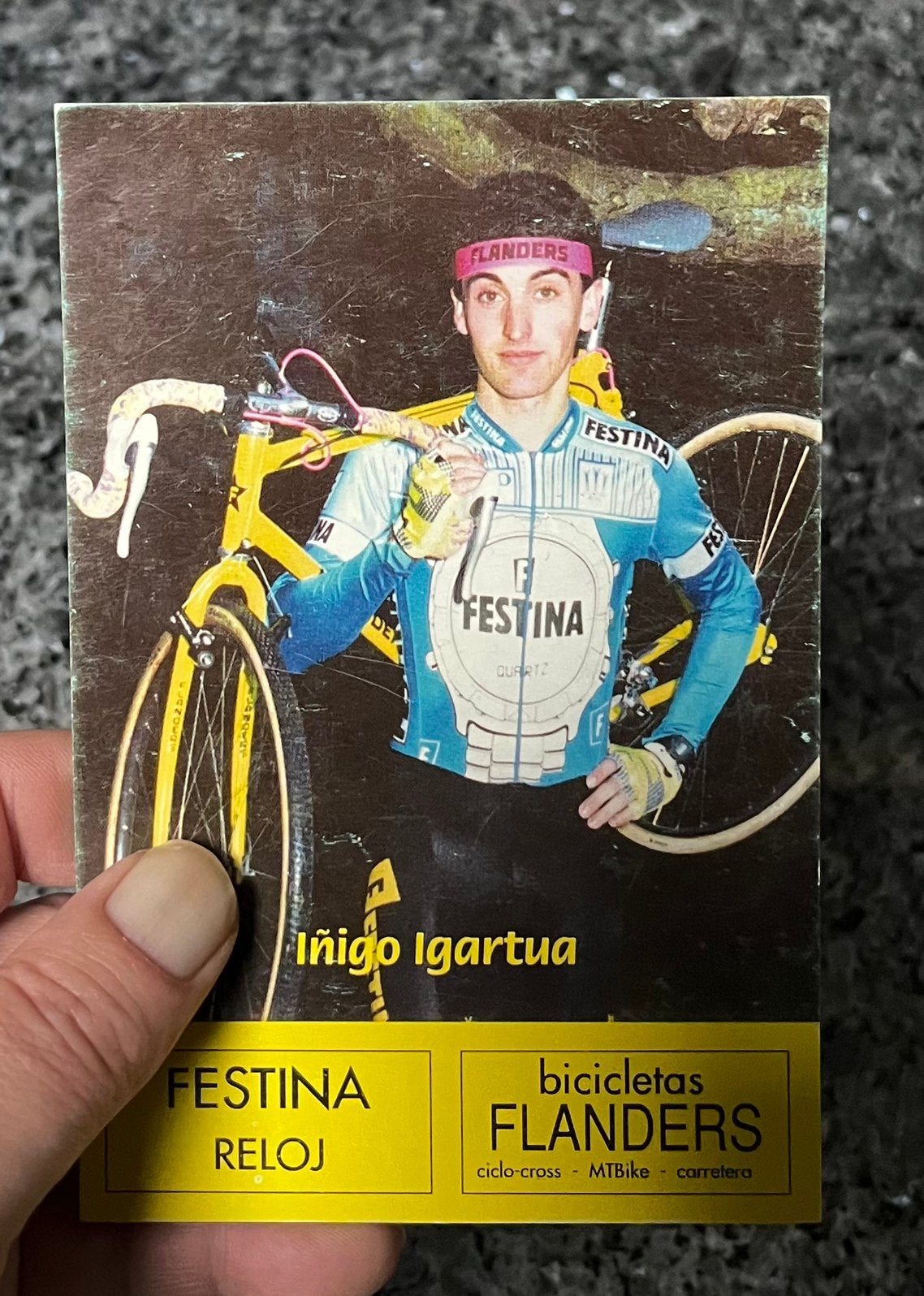 Cycliste : Inigo Iguarta, cyclocross, Enlèvement, Comme neuf