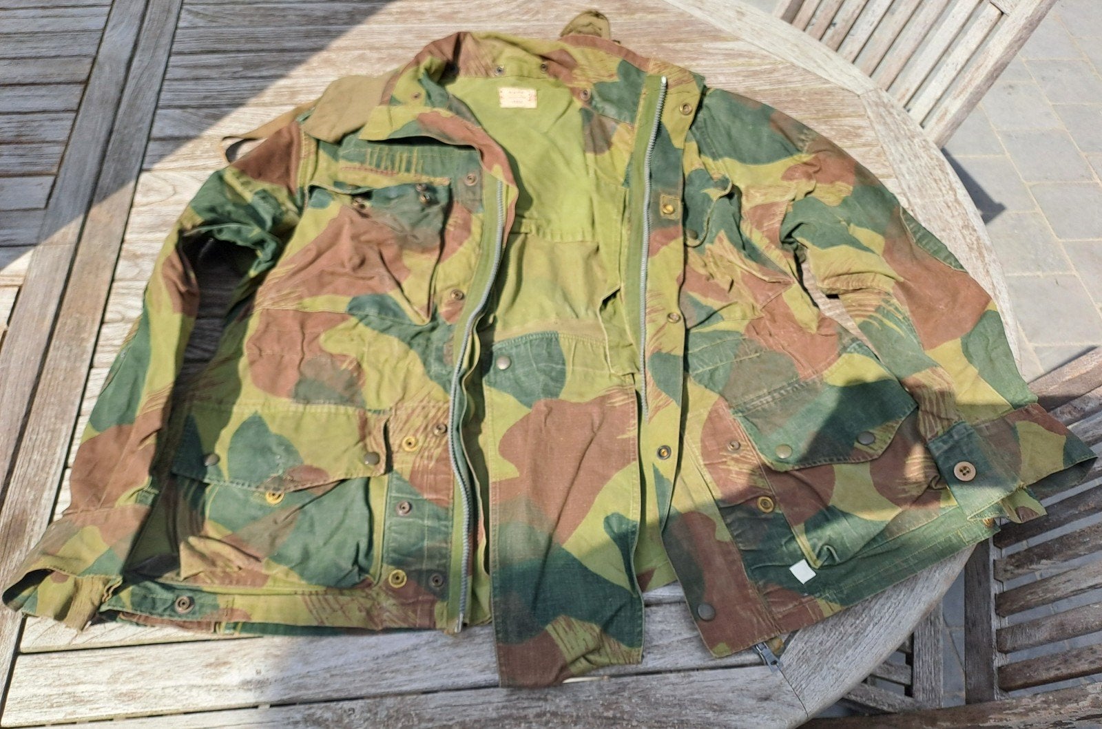 Smock Vest Para-commando Belge 1956, Enlèvement ou Envoi