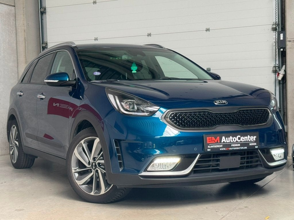 Kia Niro 1.6 GDI HEV Automaat-LED-Acc-Camera-Leder-JBL-Gps.., Cuir, Achat, Euro 6, Entreprise