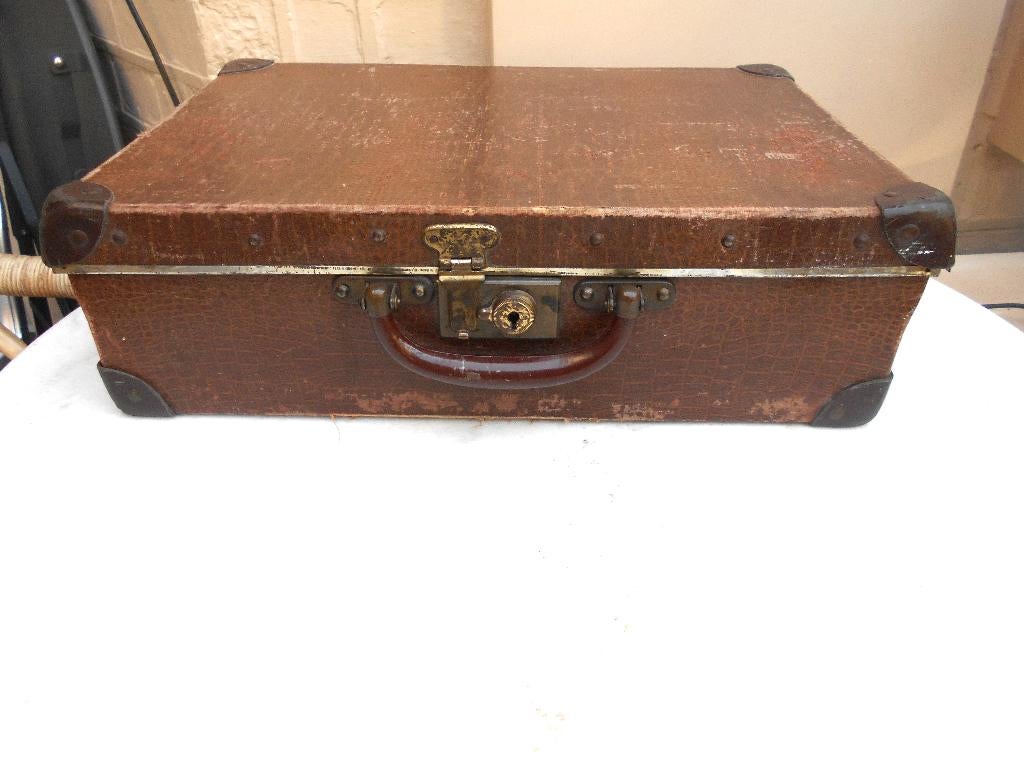 ancienne valise années 50, Enlèvement ou Envoi, Utilisé, Moins de 50 cm, Moins de 35 cm