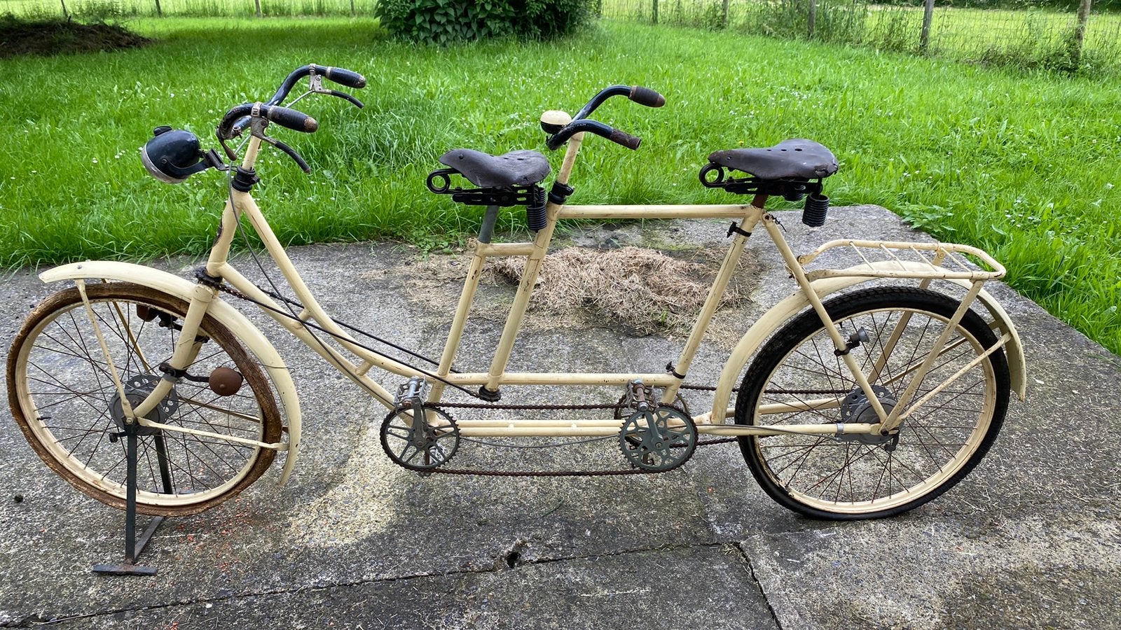 Tandem brennabor années 20, Ophalen