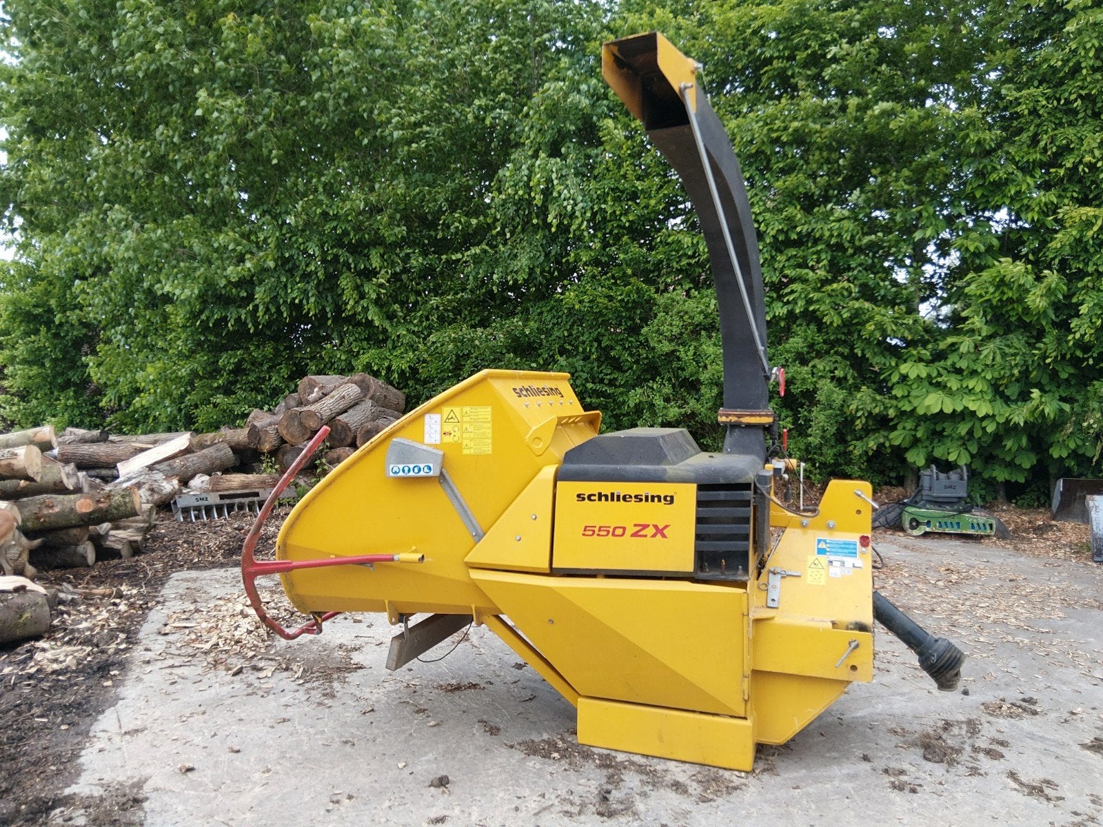 Schliesing 550Zx versnipperaar, Zakelijke goederen, Ophalen, Hakselaar