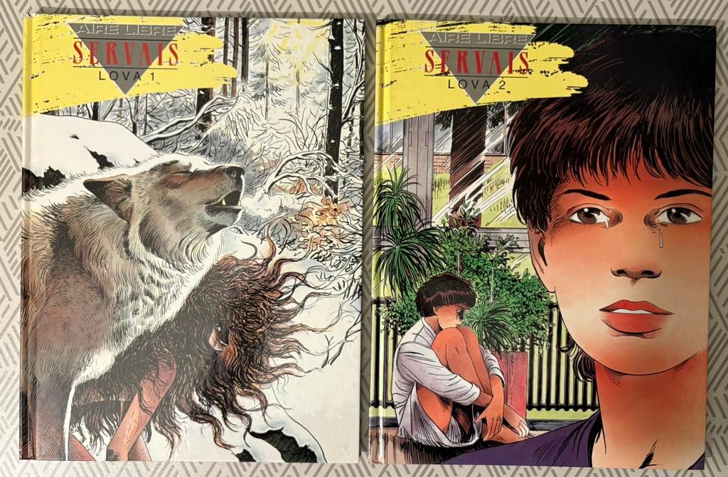 Lova – Servais – tomes 1 et 2 – Aire Libre Dupuis, Livres, BD, Enlèvement ou Envoi