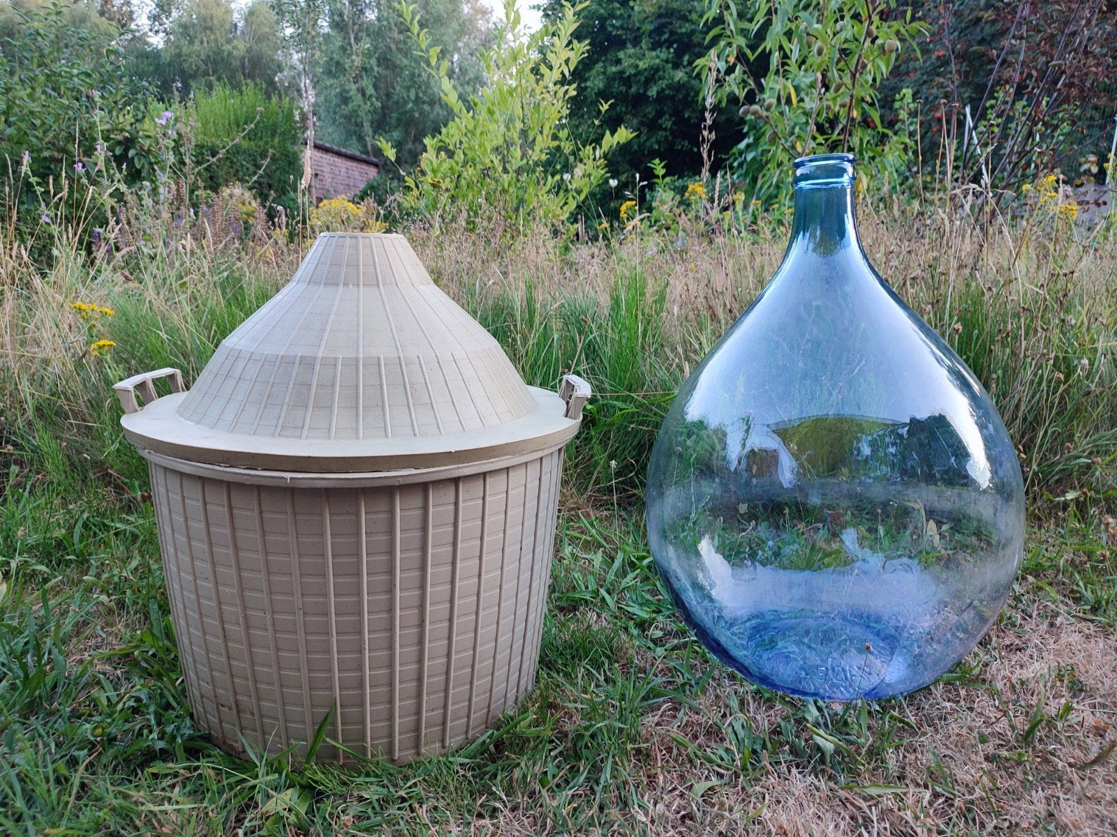 Dame Jeanne / Ballonfles / Mandfles 54 L, Ophalen