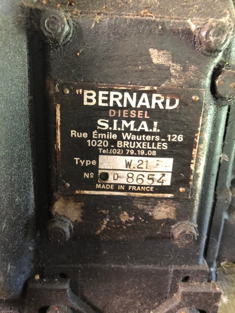 Pompinstall incl remork en gewichten, Enlèvement, Utilisé