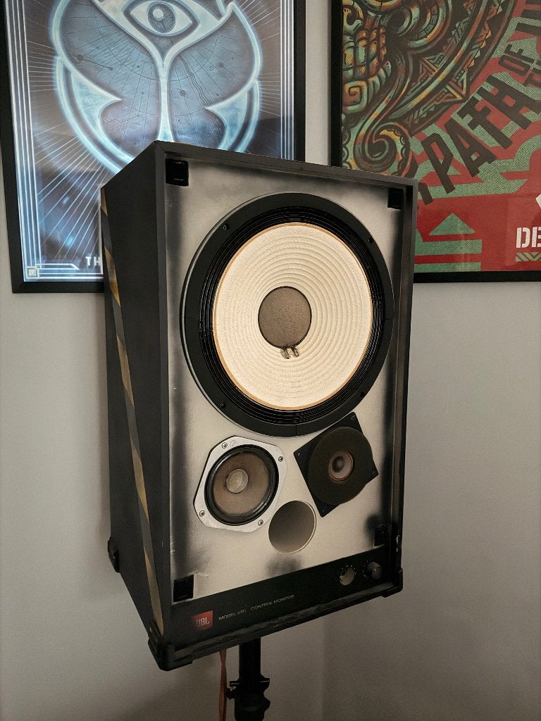 Paire de monitor JBL 4311, TV, Hi-fi & Vidéo, Moniteur de studio, JBL, 60 à 120 watts, Enlèvement