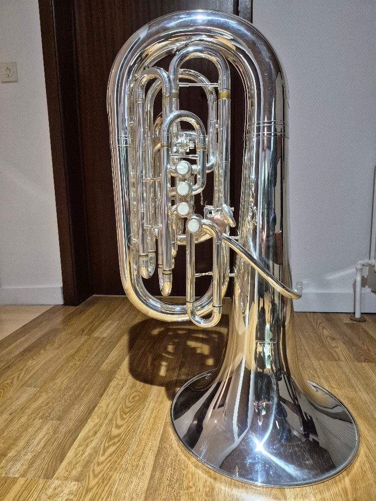 Tuba Eb Willson 3400 FA-5, Ophalen, Gebruikt, Es-tuba, Met koffer of draagtas