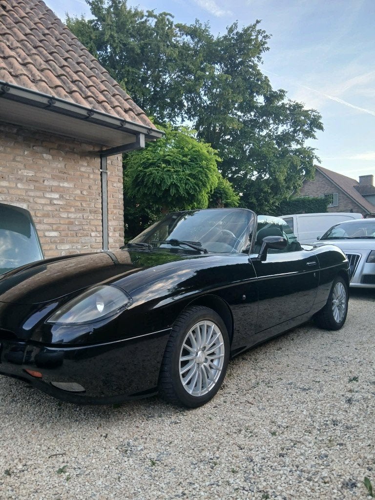 Barchetta oldtimer, mooie, goede staat, Auto's, Zwart, 4 cilinders, Cabriolet, Zwart