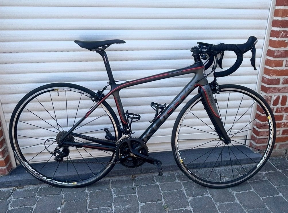 Koersfiets, Enlèvement, Comme neuf, Carbone