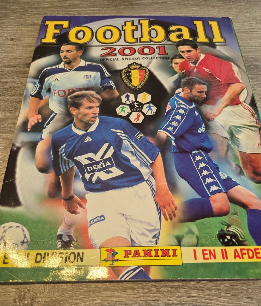 Panini Football 2001 – In Perfecte Staat & 92% Compleet!, Ophalen of Verzenden, Zo goed als nieuw, Meerdere stickers