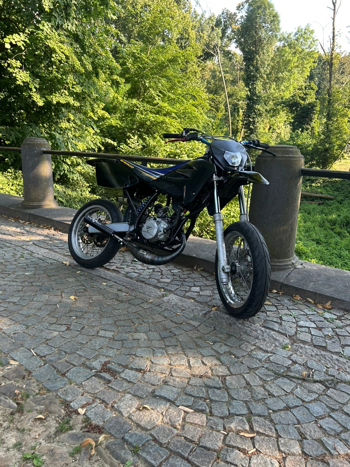 Sherco 74 tpr, Fietsen en Brommers, Brommers | Overige merken, Ophalen, 6 versnellingen, Gebruikt, Klasse B (45 km/u)