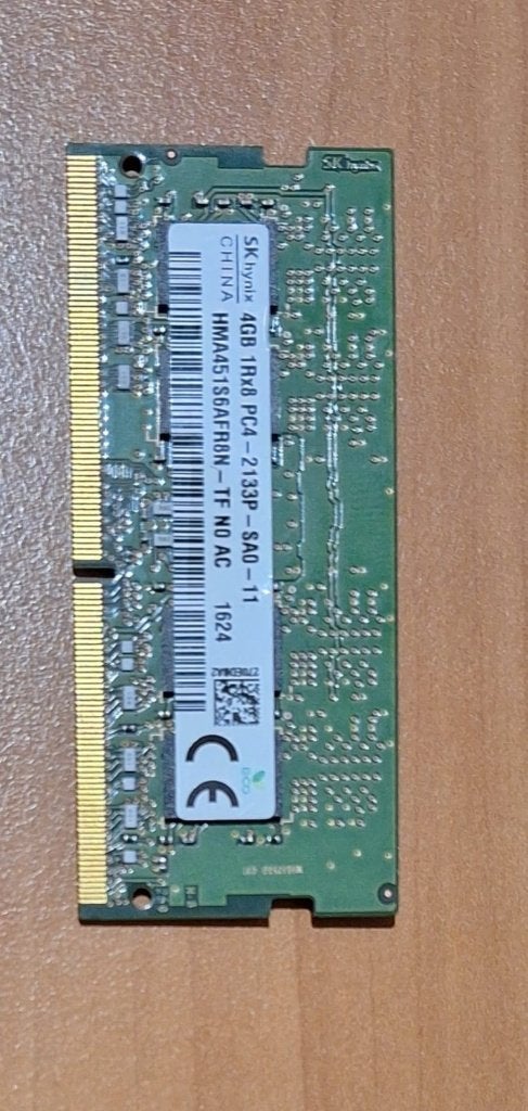 SK Hynix MTXtec Barrette de mémoire 4 Go DDR4 2133MHz, Neuf, DDR4, Laptop, 4 GB