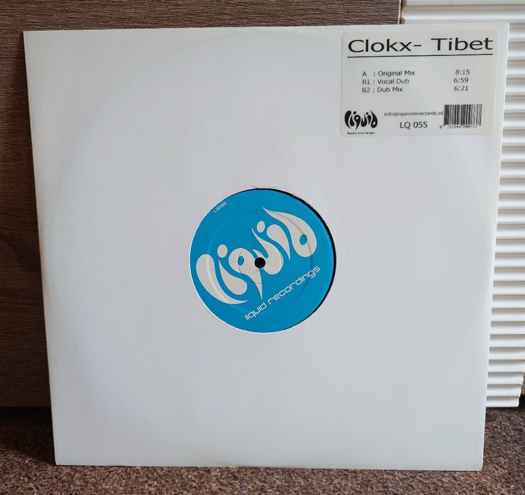 Clokx – Tibet (12'' Vinyl), Trance, Verzenden, Zo goed als nieuw, 12 inch