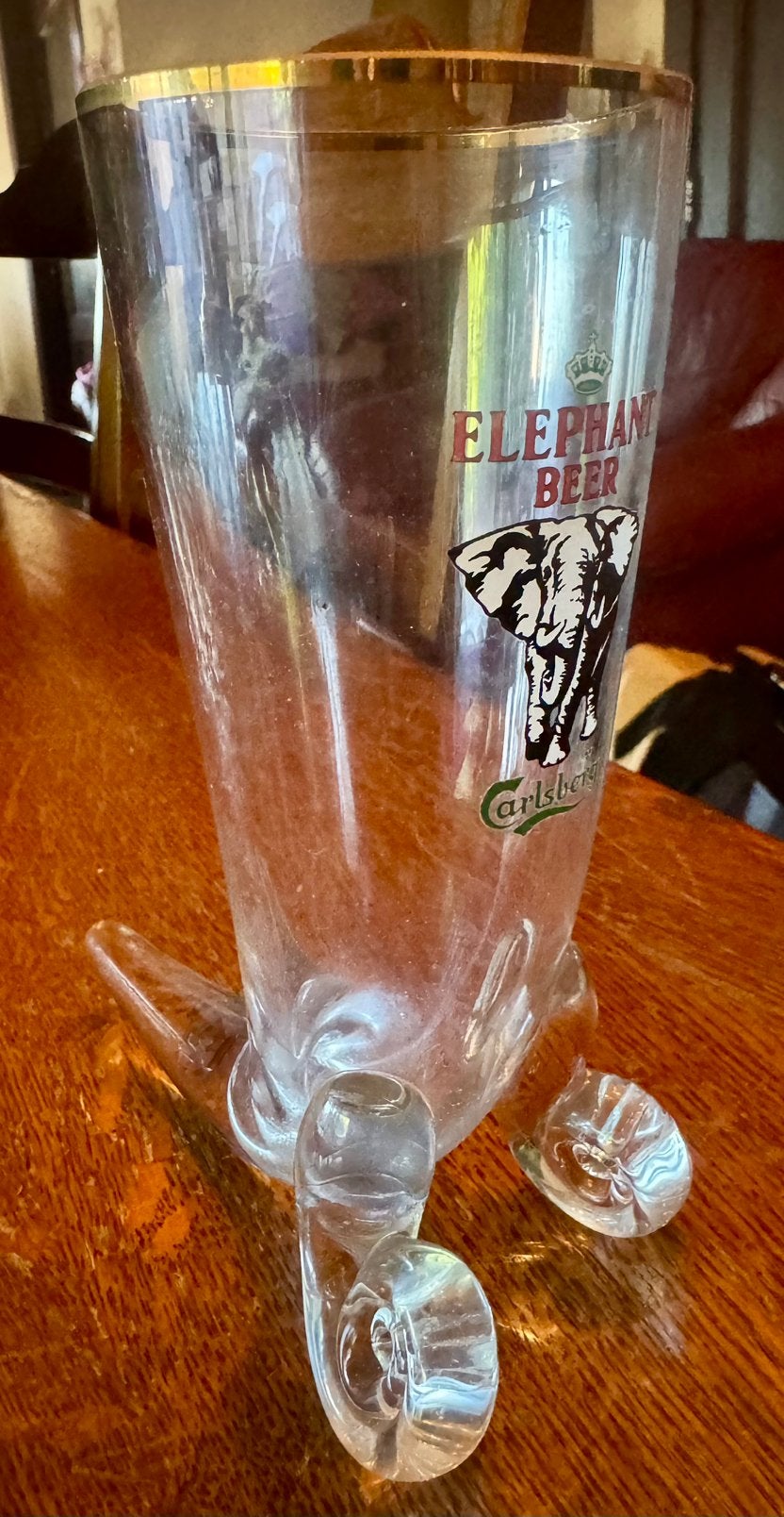 verre à bière  en forme de pied d'éléphant, Collections, Enlèvement, Comme neuf
