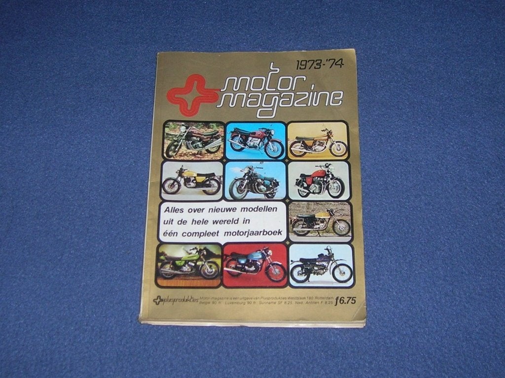 Boek: Motormagazine 1973 – 74, Livres, Motos, Enlèvement, Utilisé, Général