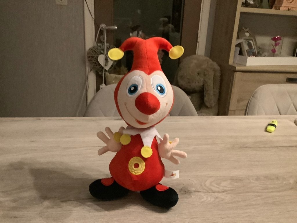 Personnage en peluche Efteling Jokie (30 cm), Enlèvement ou Envoi, Autres marques, Comme neuf, Moyen (20 à 80 cm)