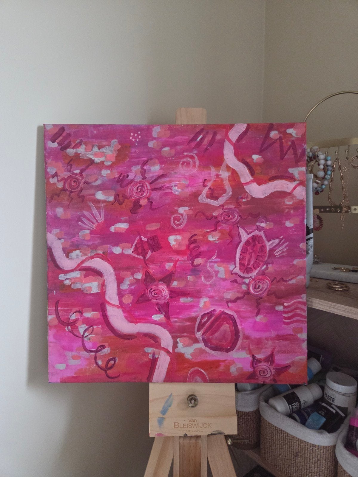Peinture abstraite, Enlèvement