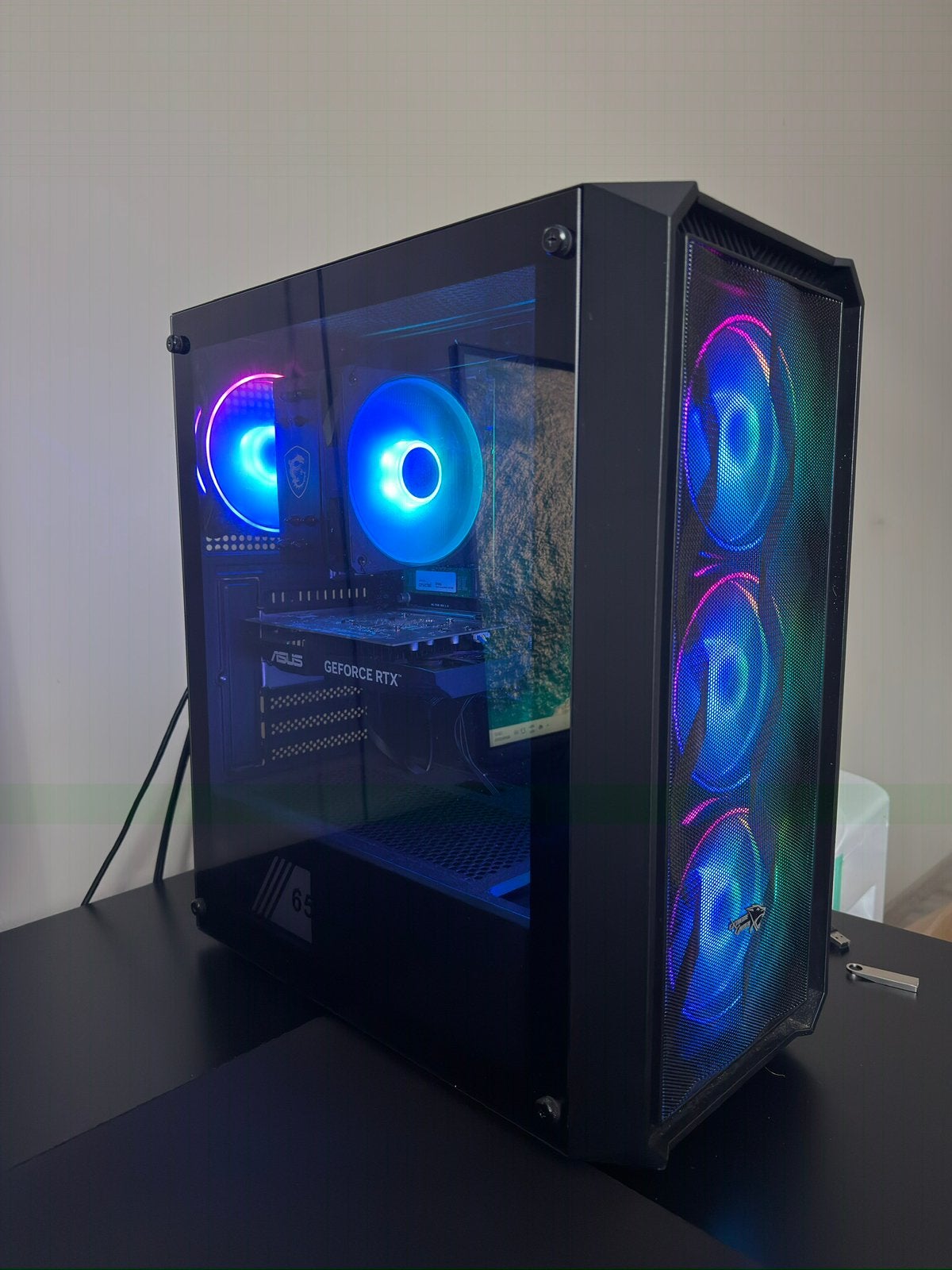 Pc Gamer Ryzen 8400f / 16 gb DDR5 / RTX 3050, Enlèvement, Comme neuf, 16 GB, Gaming
