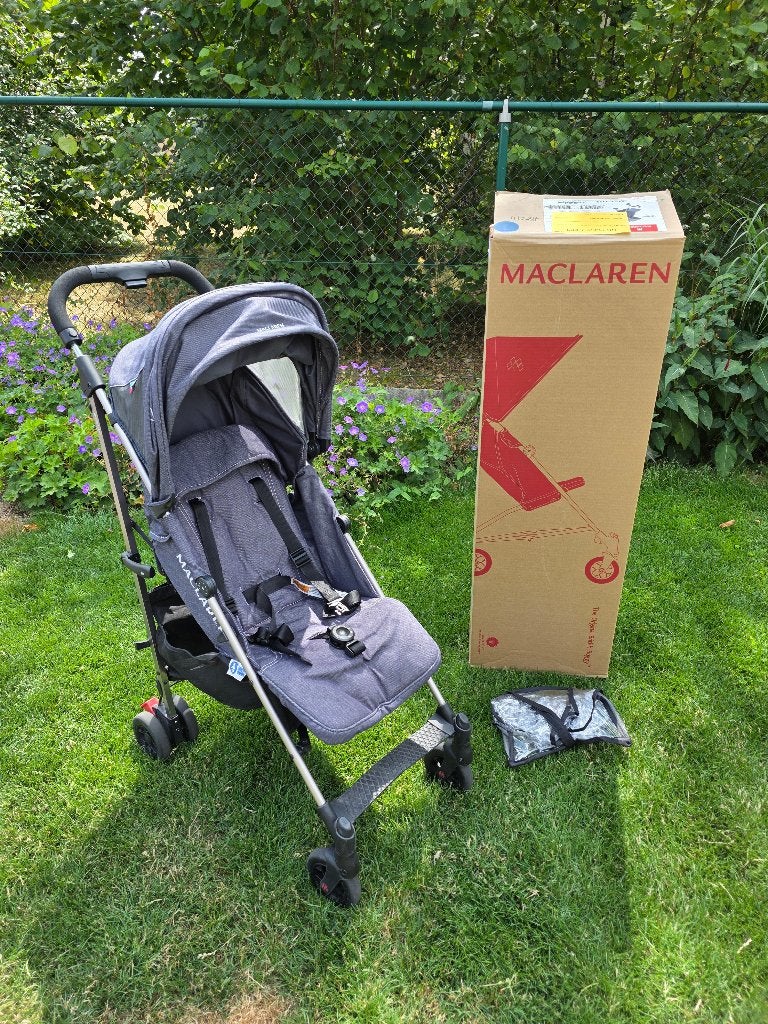 Maclaren Quest Arc buggy, Kinderen en Baby's, Buggy's, Zo goed als nieuw, Maclaren, Regenhoes, Verstelbare rugleuning, Zonnekap