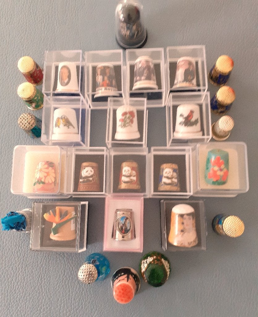 27 Vingerhoedjes, Collections, Enlèvement ou Envoi, Comme neuf