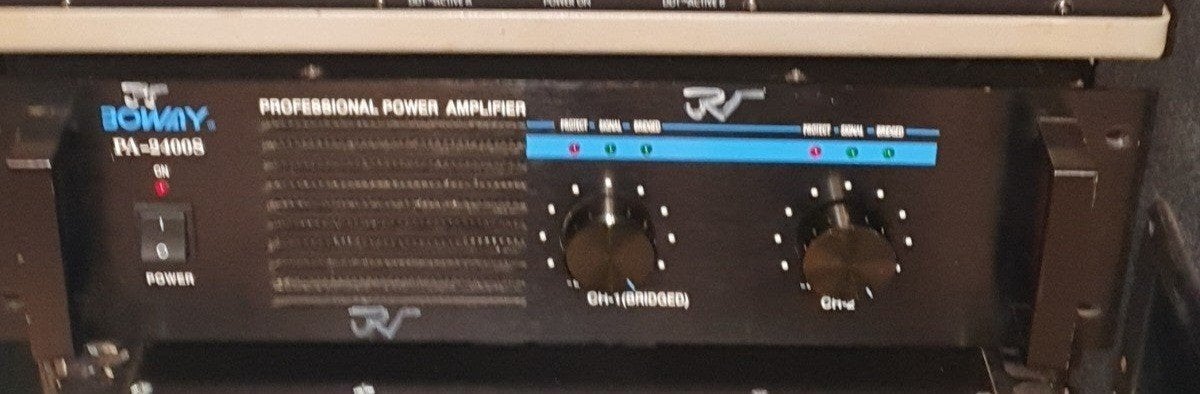 ampli boway PA2400-s, Musique & Instruments, Amplis | Clavier, Moniteur & Sono, Enlèvement