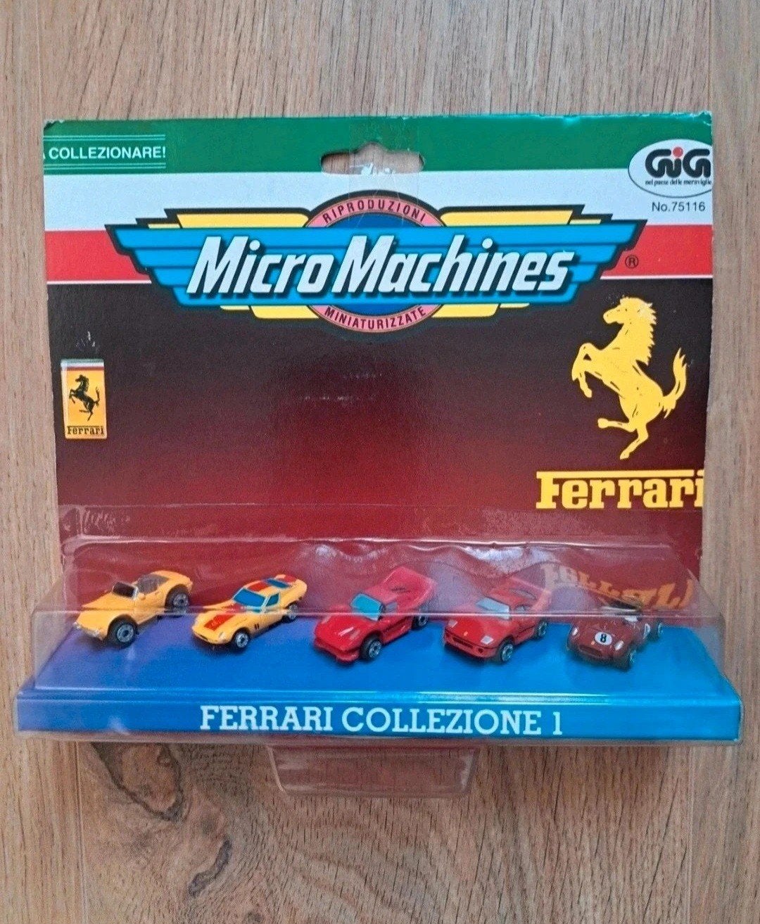 Micro Machines Ferrari Collection 1, Enlèvement