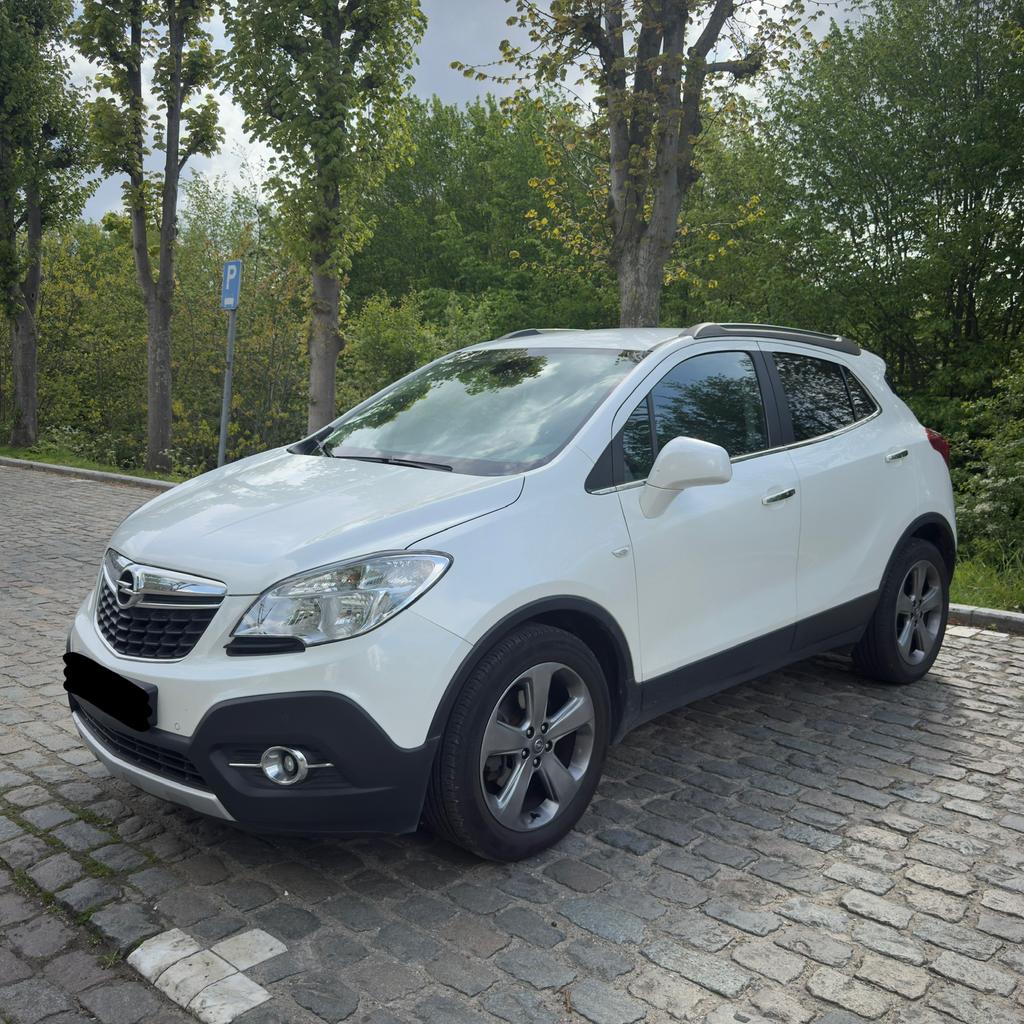 Opel Mokka 4x2 met *52.000 KM* benzine -Cosmo uitvoering, Auto's, Euro 5, Wit, Handgeschakeld, Particulier