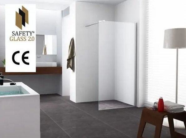 Douche à l'italienne  VERRE 120x200 cm — NEUF en emballage, Bricolage & Construction, Enlèvement, Neuf, Verre, Douche