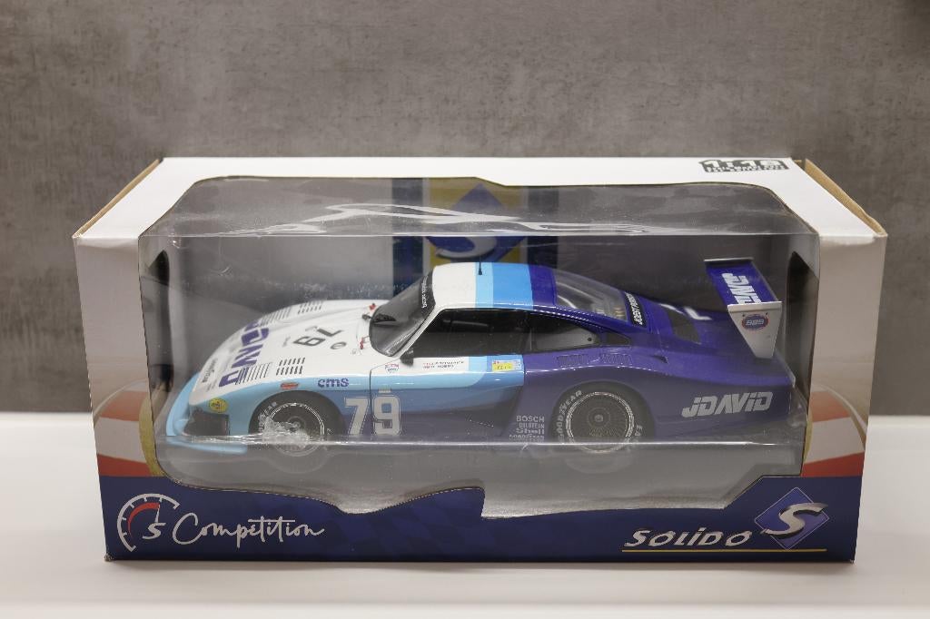 1/18 Solido Porsche 935/81 Mobydick - #79 Le Mans 1979, Ophalen of Verzenden, Nieuw, Auto, Solido