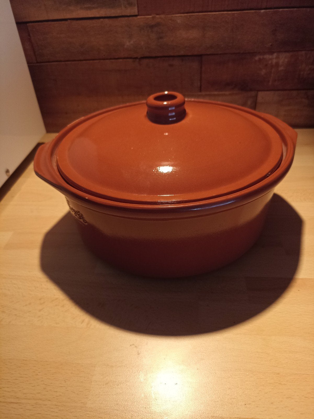 Nieuwe geëmailleerde aardewerken ovenschotel, Huis en Inrichting, Keuken | Potten en Pannen, Nieuw, Braadpan