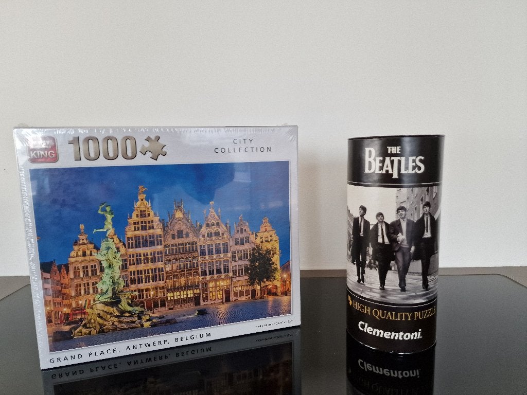 puzzel Antwerpen en puzzel Beatles, Ophalen, Nieuw